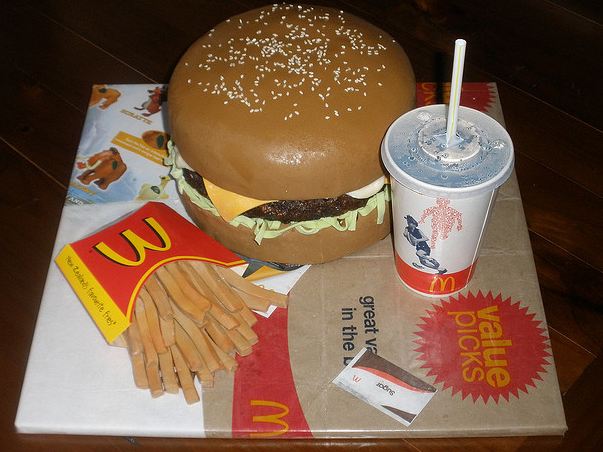 McDonald's value meal theme birthday cake.JPG