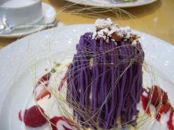 ice cream, sponge cake and tiny biscuit were hidden inside the purple.jpg