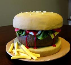 Chubby burger and fries cake.JPG