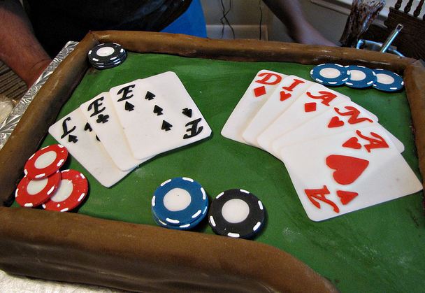 Poker table groom's cake.JPG