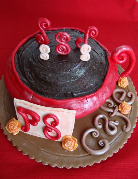 Chocolate in a red cup cake.JPG