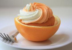 Orange cupcake inside orange peel.JPG