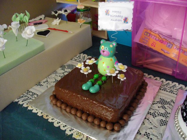 Teddy Bear.... My Husband loves Teddies so I made him this cake for his Birthday
