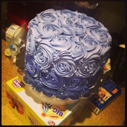 Rose Ombre Cake