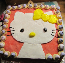 make homemade hello kitty birthday cake.PNG