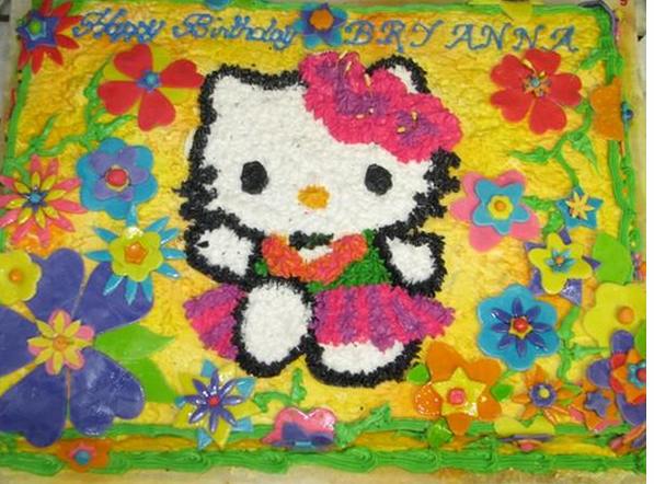Hawaiin Hello Kitty cakes pictures.PNG
