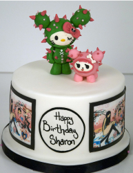 Cactus hello kitty twins cakes.PNG