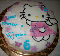 Angle hello kitty cake with floral cake decor.PNG