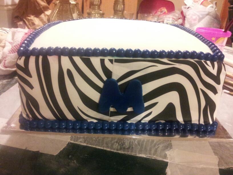 zebra cake