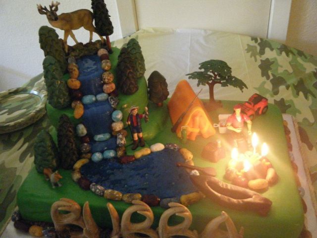 camping cake