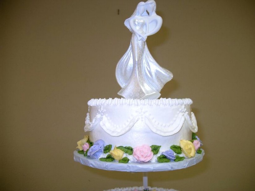 photo of wedding cake