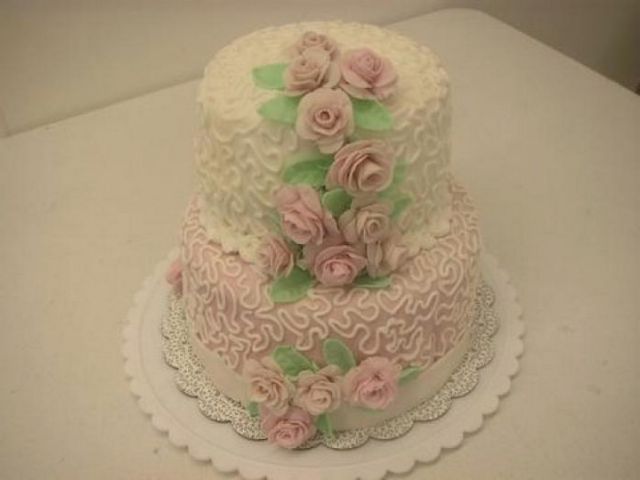 Pink Lace Wedding
