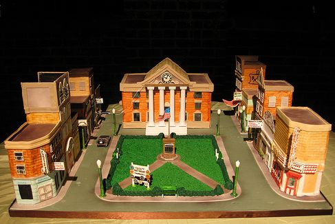 Back to the Future Groom's Cake.JPG